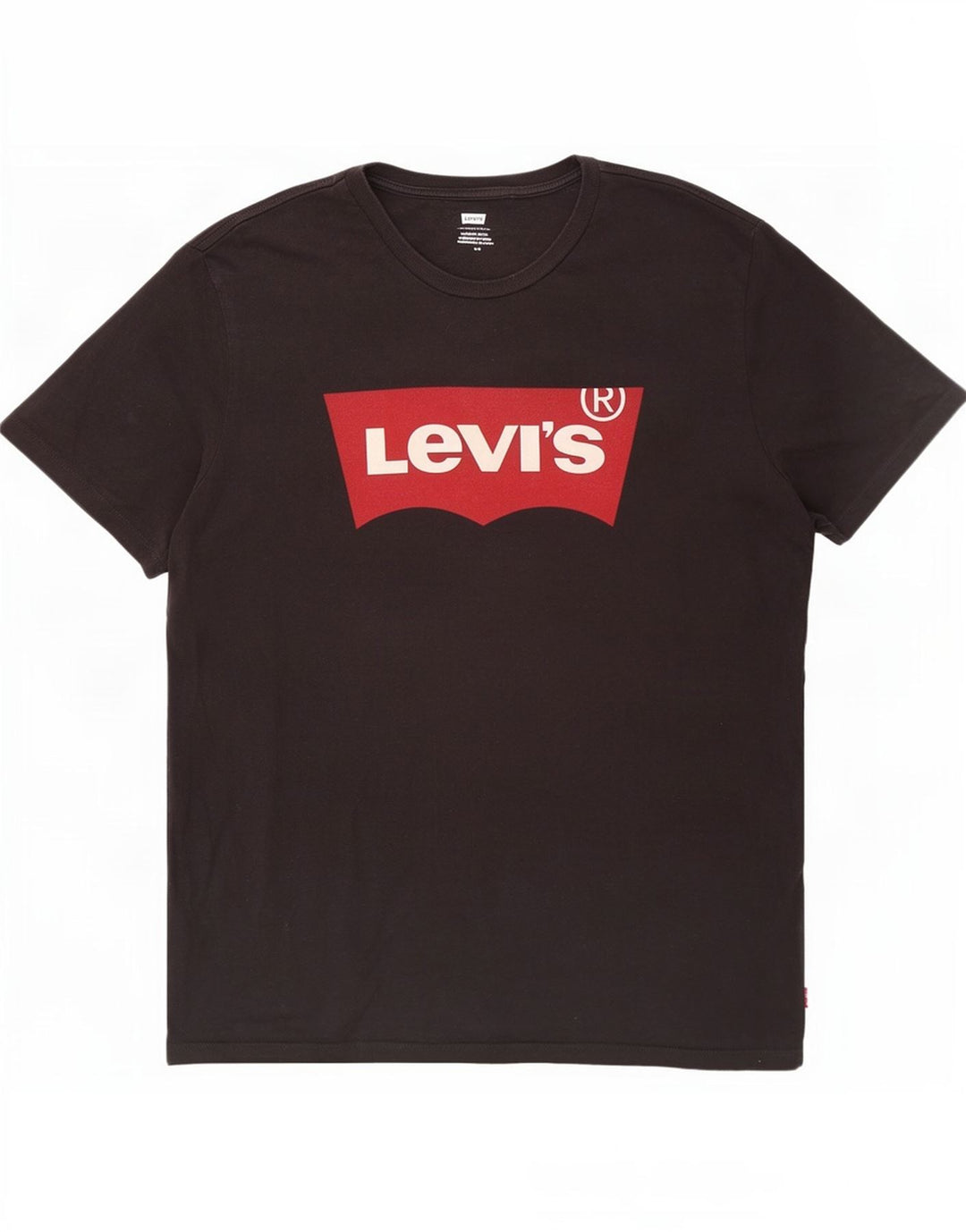 Tricou grafic pentru bărbați Levi's Top mare din bumbac negru