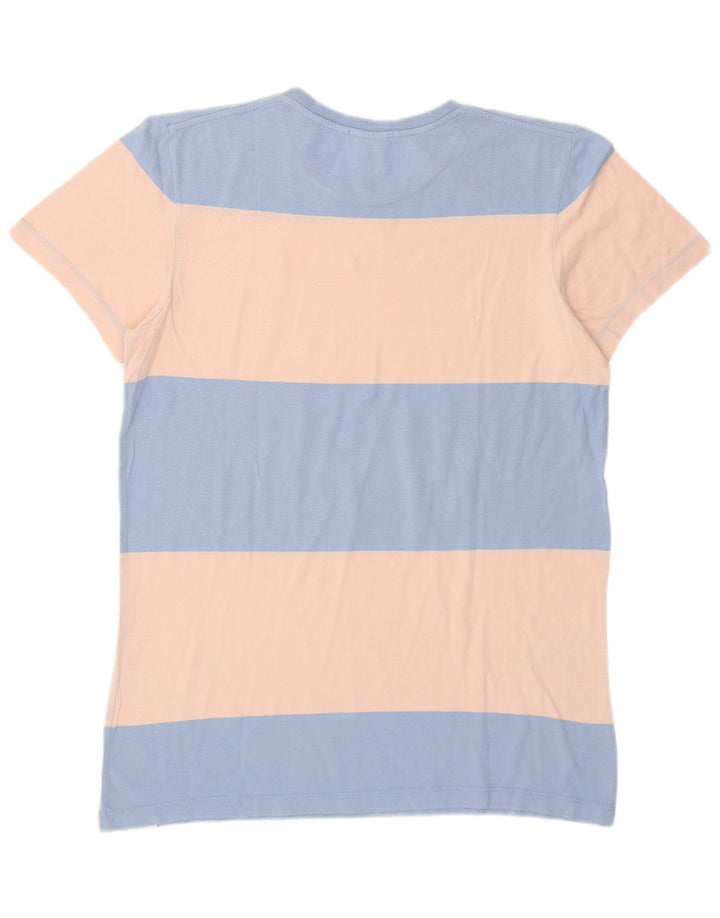 Tricou pentru bărbați Scotch & Soda Top Medium Blue Colorblock Bumbac