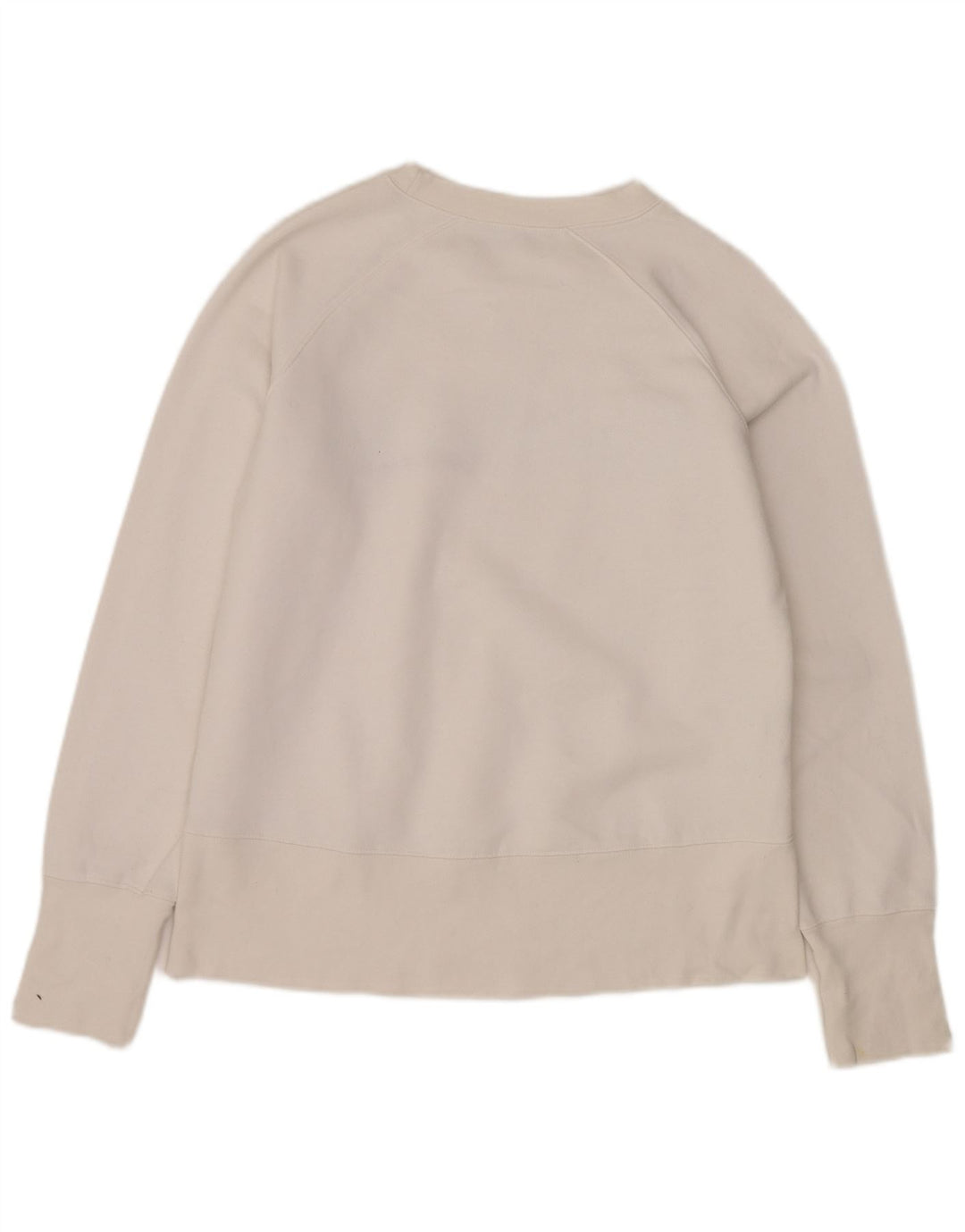 BILLABONG Pulover grafic pentru femei UK 12 Poliester alb mediu