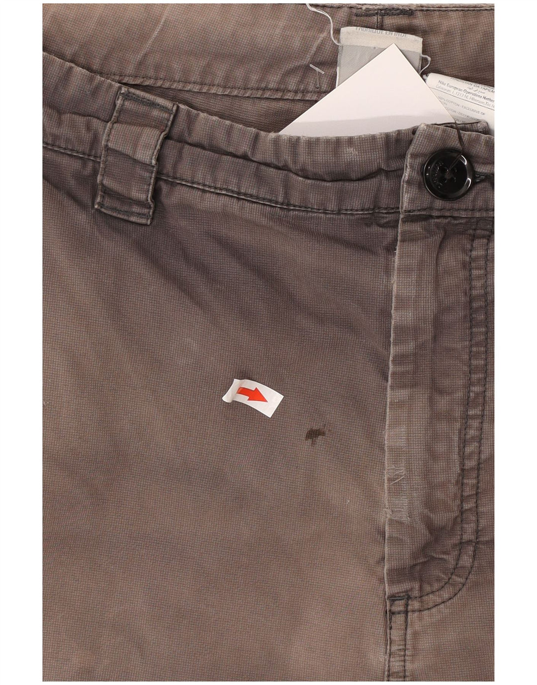 Pantaloni scurți cargo Nike pentru bărbați, mediu W32, bumbac maro