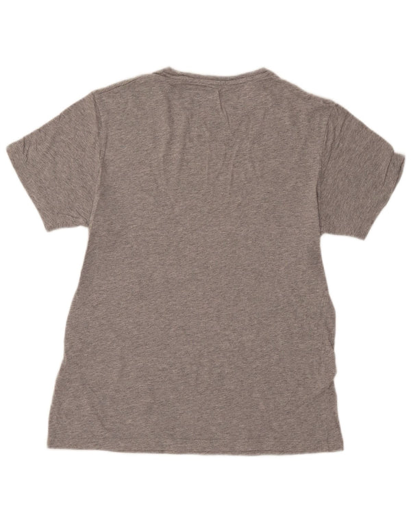 Timberland Mens Slim Fit T-Shirt Top Medium Grey Cotton