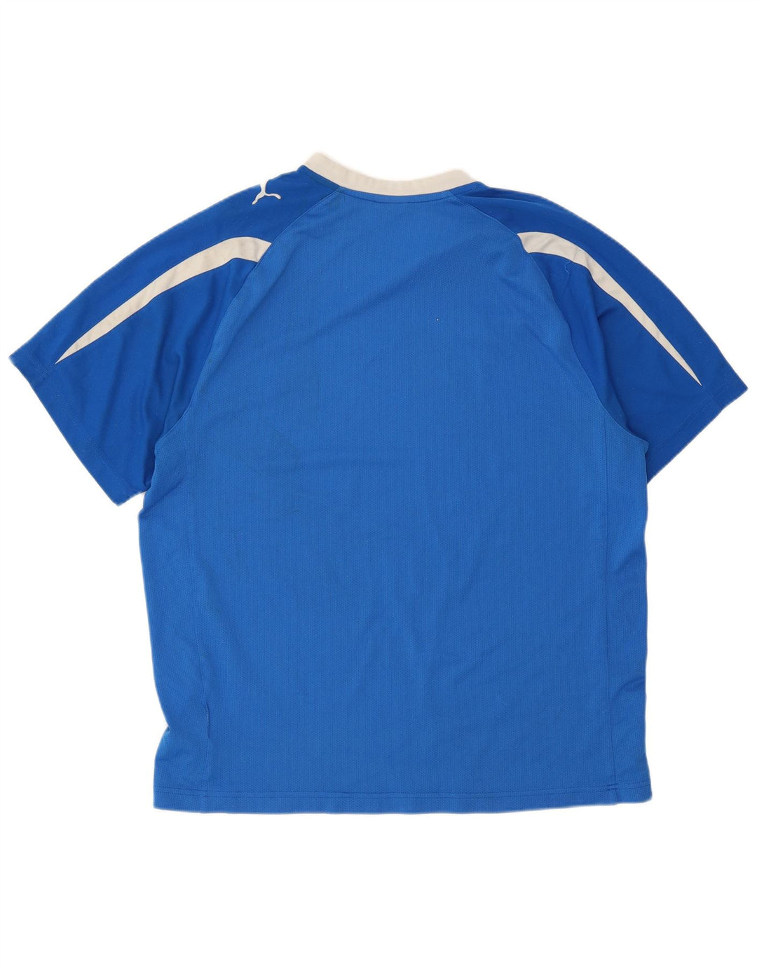 Tricou pentru bărbați Puma Top mare, albastru, poliester color bloc