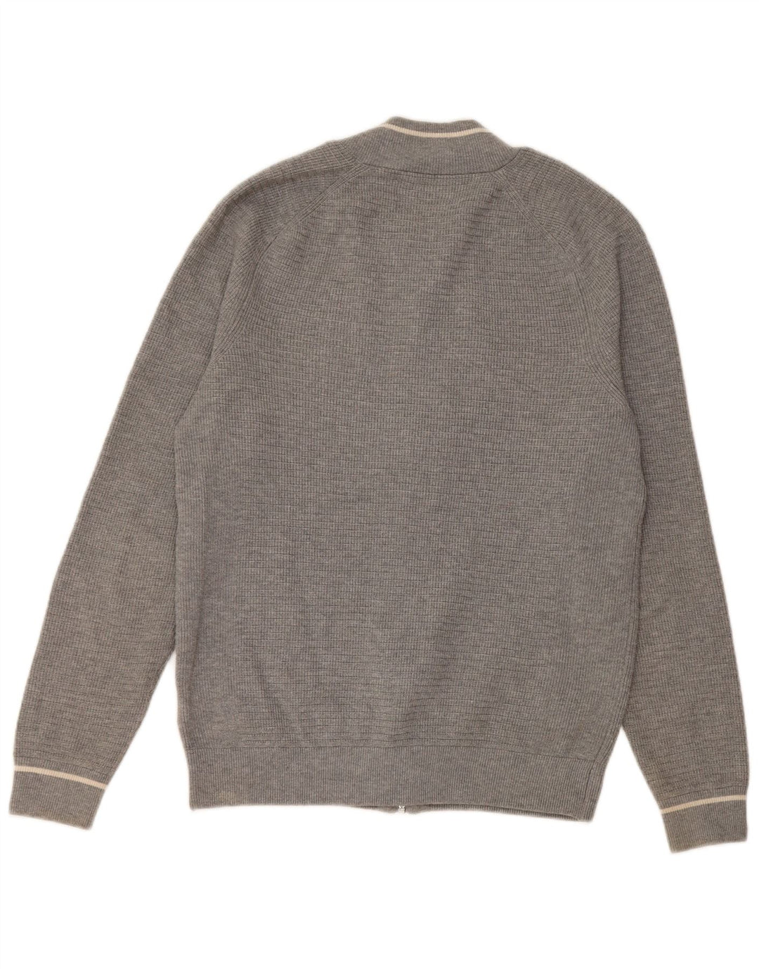 Pulover cardigan pentru bărbați Marks & Spencer, poliester mic, gri