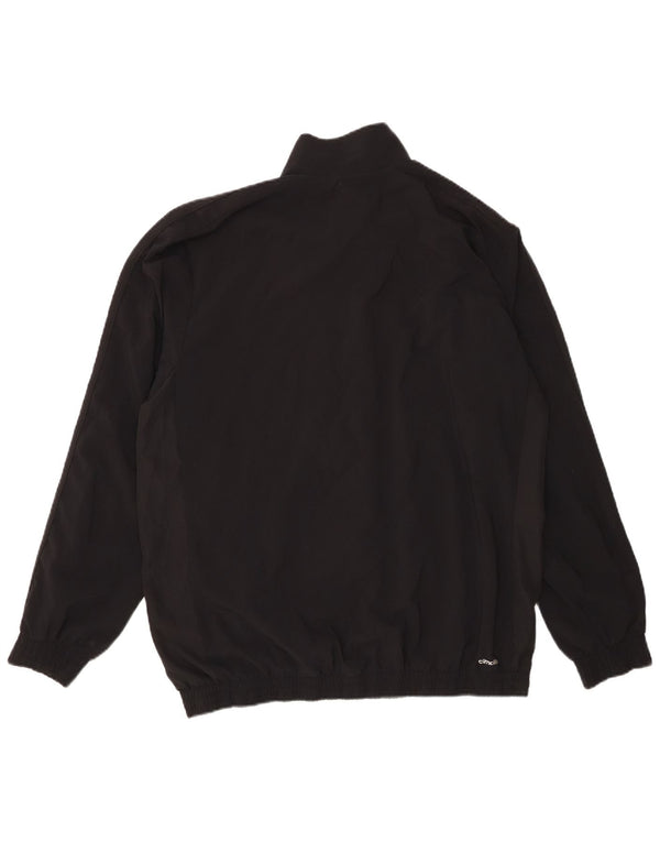 Jachetă de top pentru trening Climalite pentru bărbați Adidas UK 46/48 XL Poliester negru