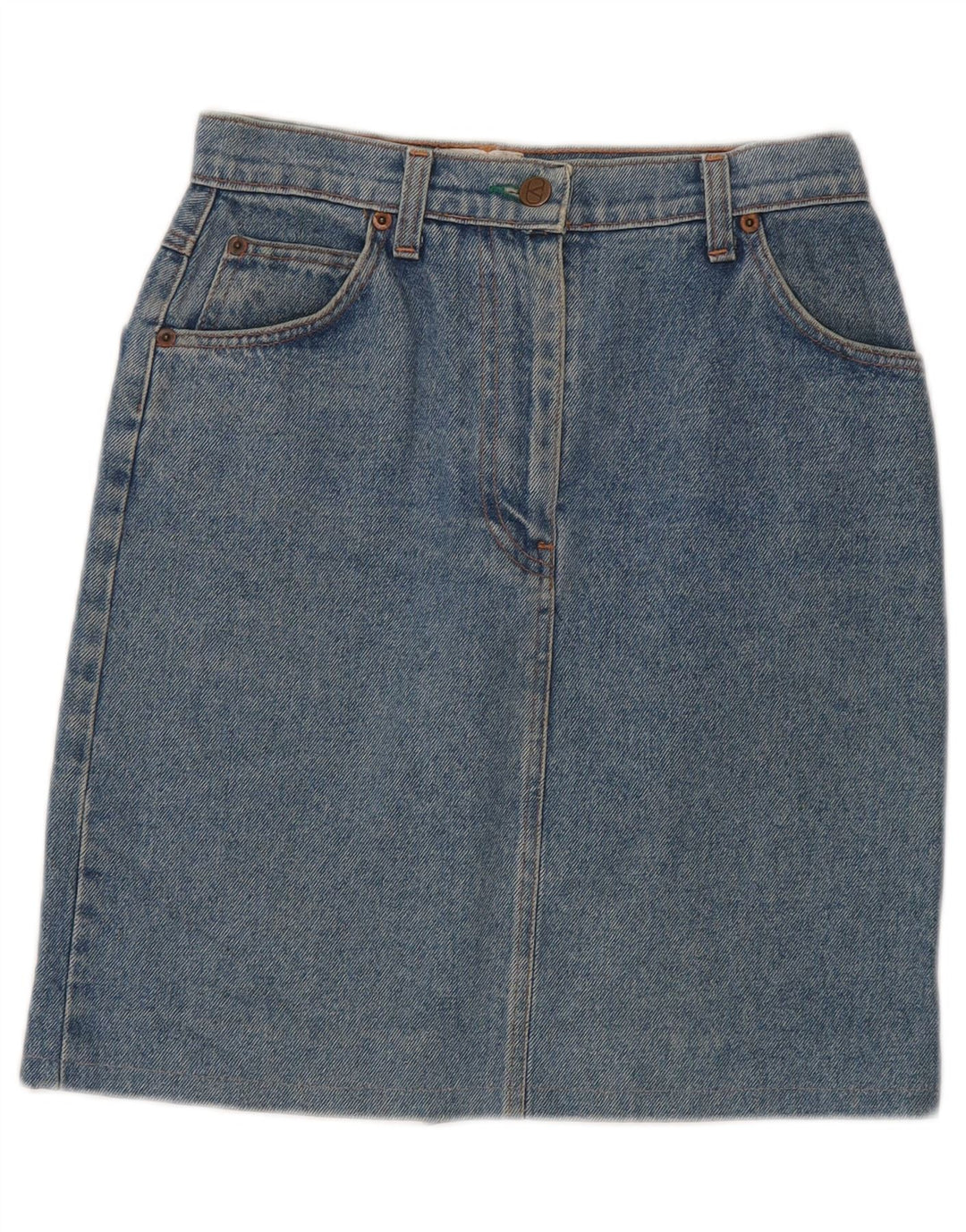 Fusta de blugi pentru femei Valentino W26 Small Blue Bumbac