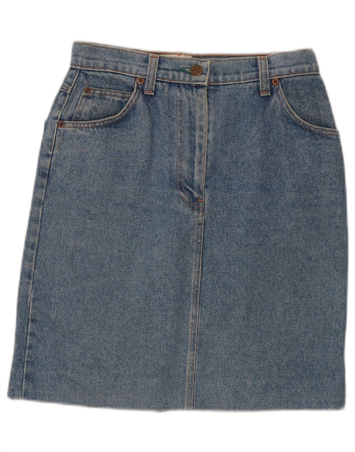 Fusta de blugi pentru femei Valentino W26 Small Blue Bumbac