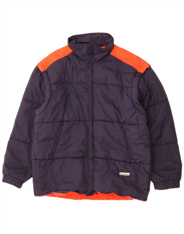 Jachetă căptușită pentru bărbați Pierre Cardin UK 42 XL Bleumarin Colorblock