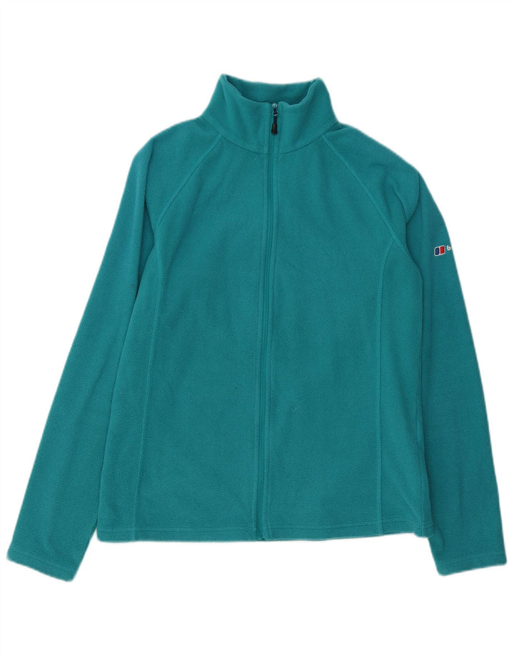 Jachetă fleece pentru femei Berghaus UK 12 Poliester turcoaz mediu