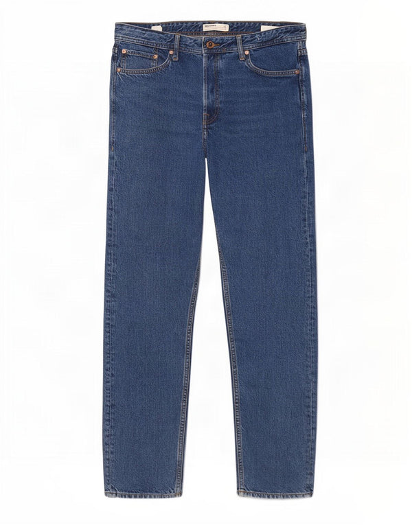 Blugi drepți pentru bărbați Jack & Jones W32 L32 Bumbac albastru