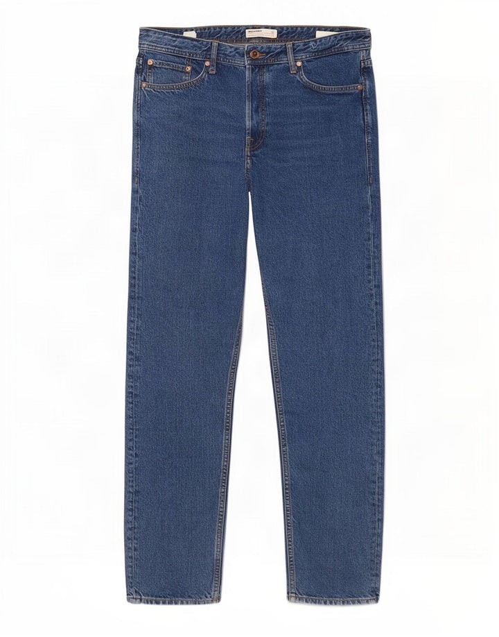 Blugi drepți pentru bărbați Jack & Jones W32 L32 Bumbac albastru