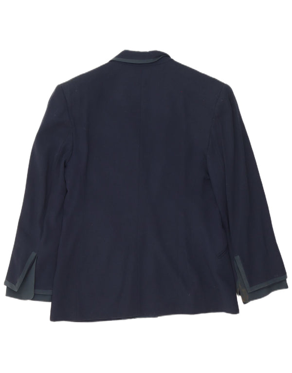 Sacou Ferre pentru femei cu 1 nasture, UK 16, mare, bleumarin