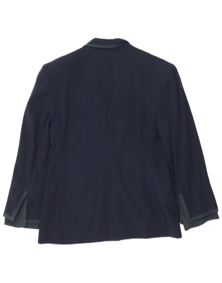 Sacou Ferre pentru femei cu 1 nasture, UK 16, mare, bleumarin
