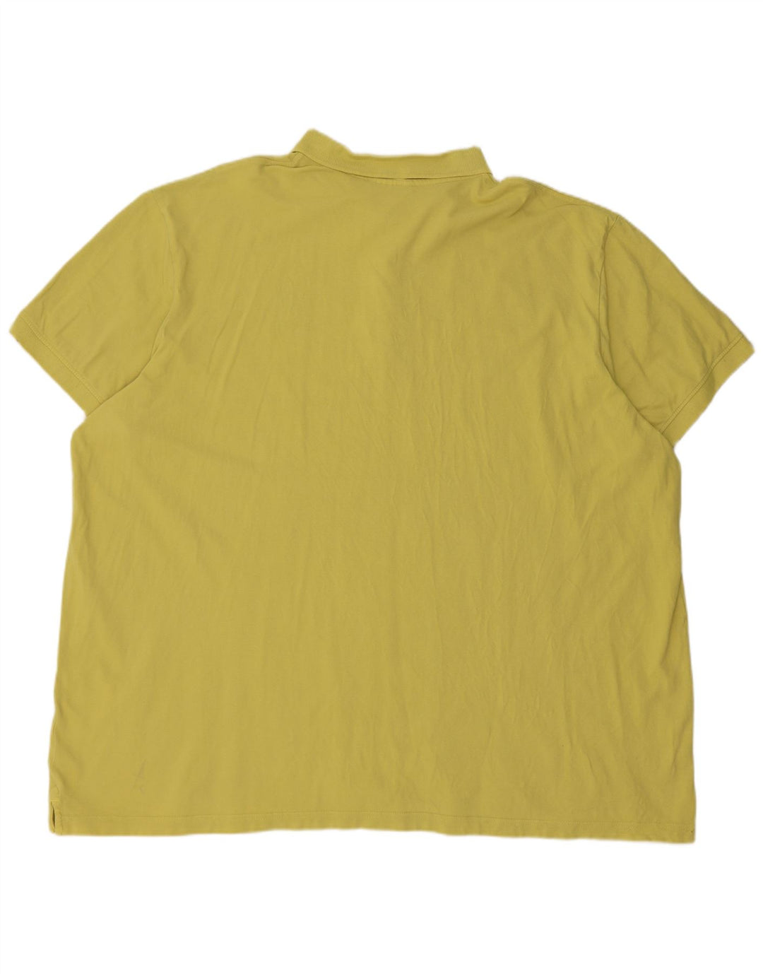 Cămașă polo pentru bărbați KAPPA 6XL bumbac galben