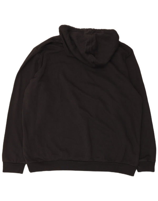 Pulover pentru bărbați Adidas Graphic Hoodie 2XL, bumbac negru