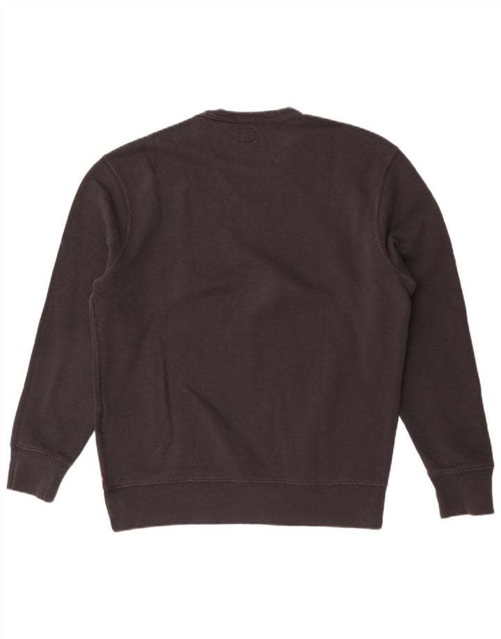 Pulover Levi's pentru damă cu grafică, UK 14, bumbac mediu negru