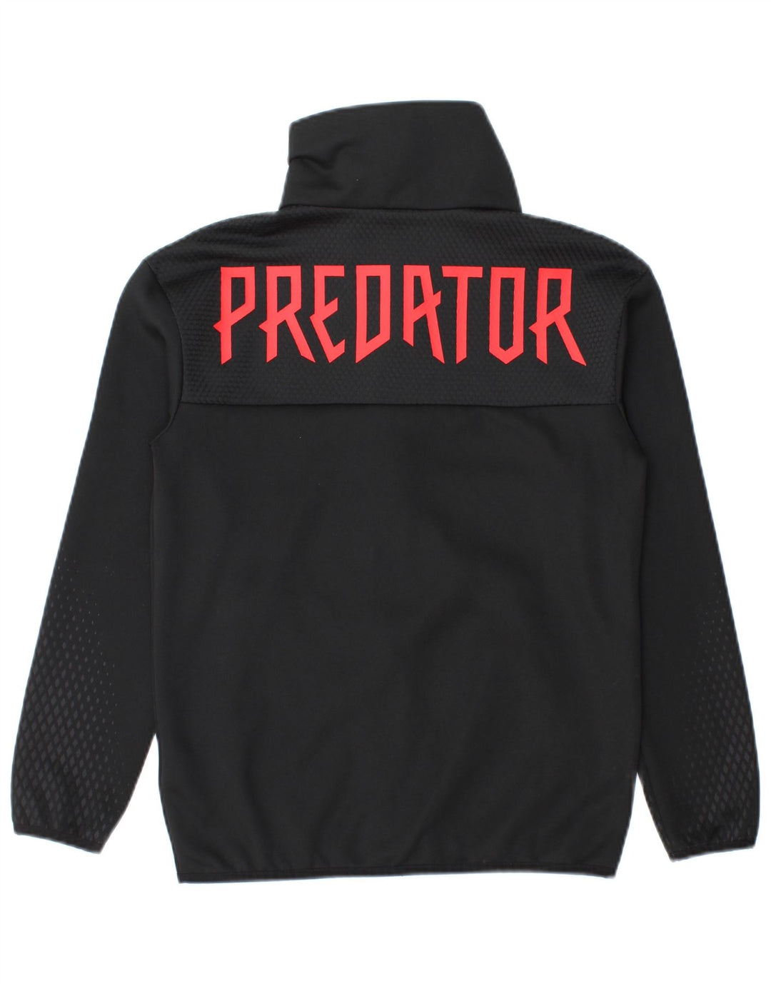 Jachetă de trening Adidas Predator Graphic pentru băieți 11-12 ani, neagră