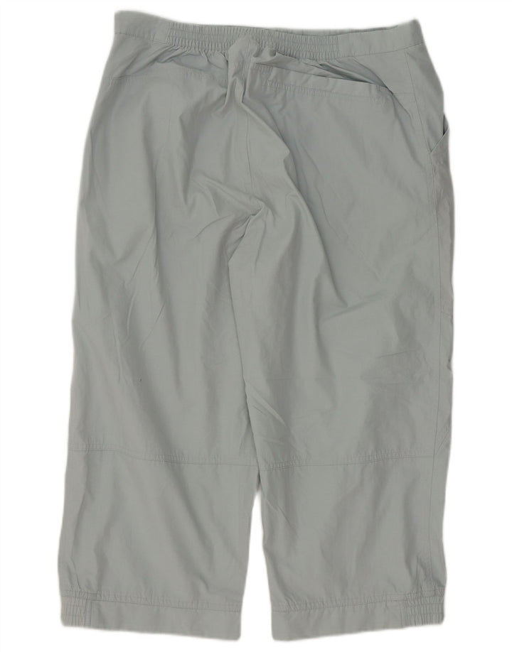 ADIDAS Mens Graphic Bermuda Shorts W34 Large Grey Polyester