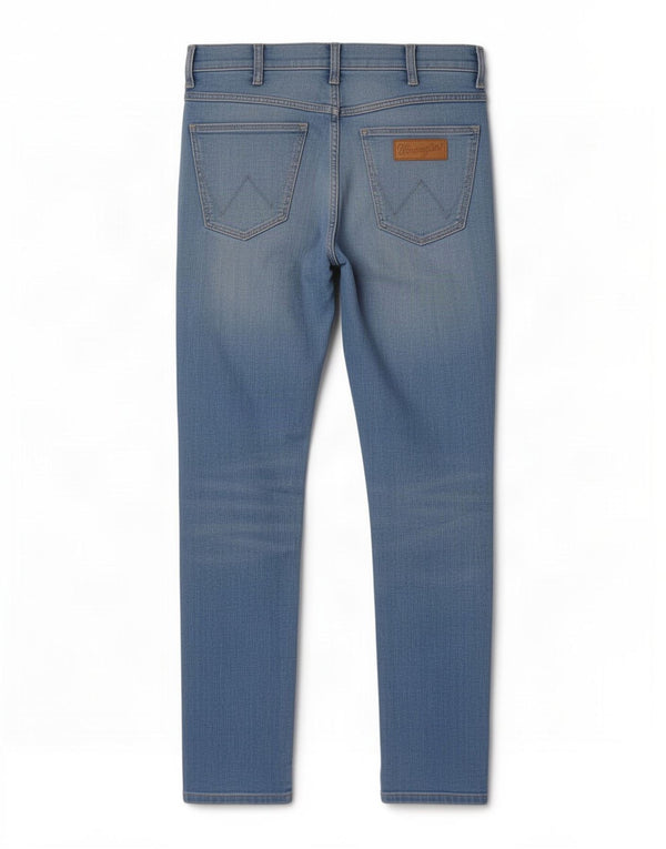 Blugi pentru bărbați Wrangler Larston Slim W29 L32 Bumbac albastru