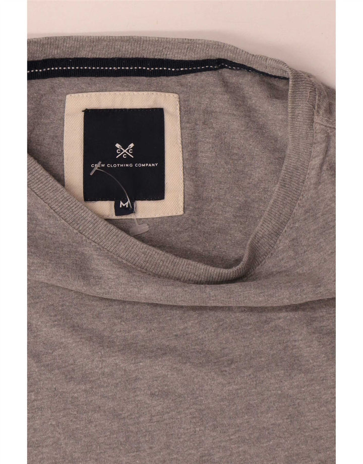 Crew Clothing Tricou pentru bărbați Top Medium Gri Bumbac