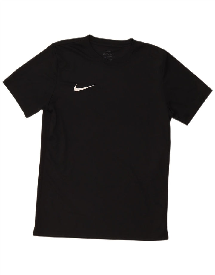 Tricou NIKE Dri Fit pentru bărbați Top Medium Negru Poliester