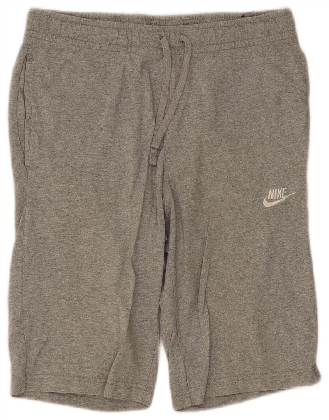 Pantaloni scurți sport Bermude Nike pentru bărbați, bumbac, gri mediu