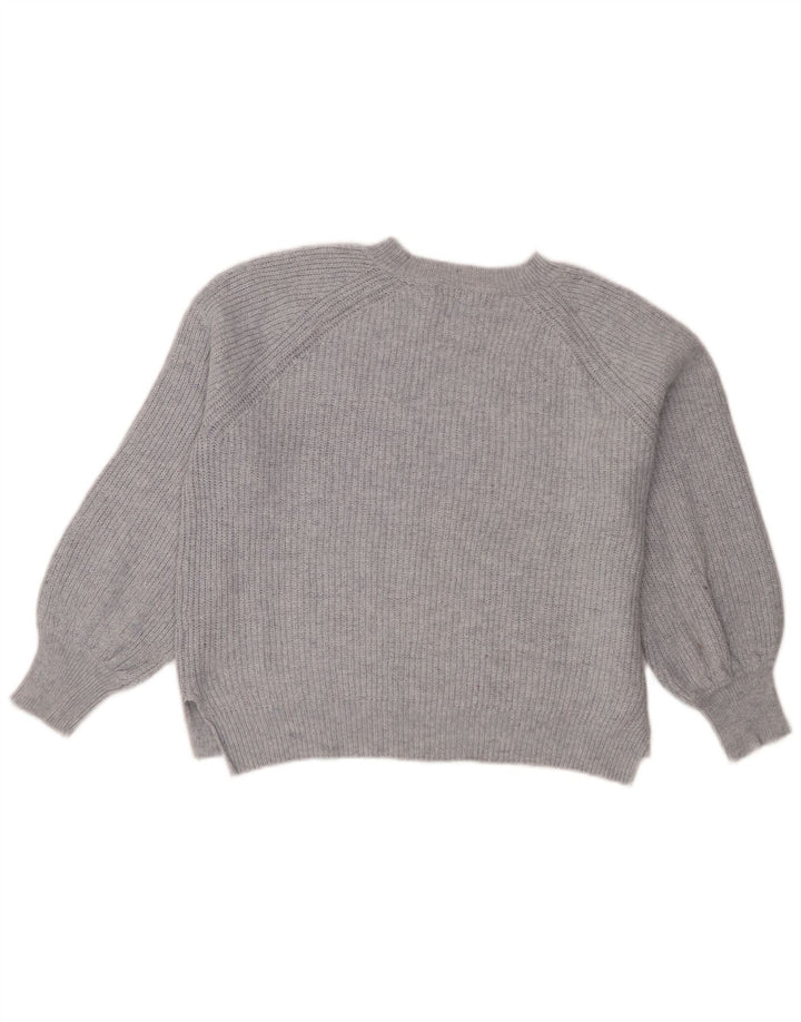 Pulover pentru femei Marks & Spencer Crop Boat Gât, UK 14 Medium Blue