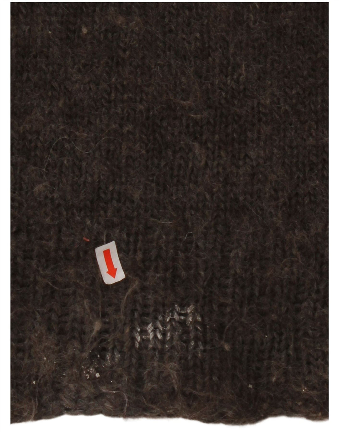 VINTAGE Vestă pentru bărbați Tank Top Medium Brown Fair Isle