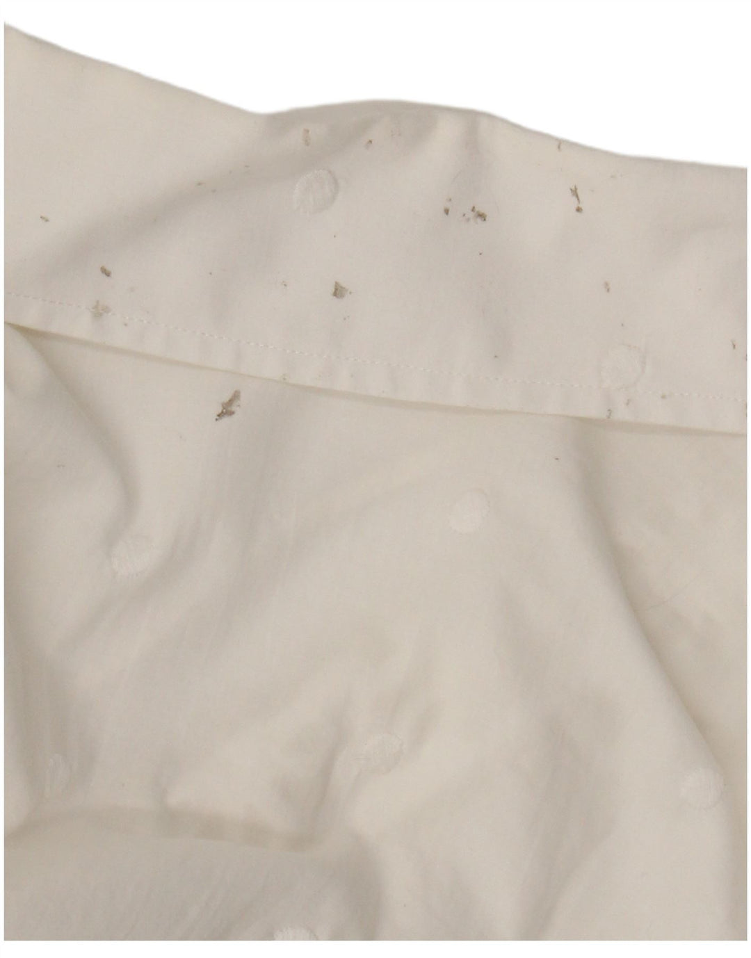 Bluză cămașă Wrap fără mâneci Naracamicie UK 12 Medium White