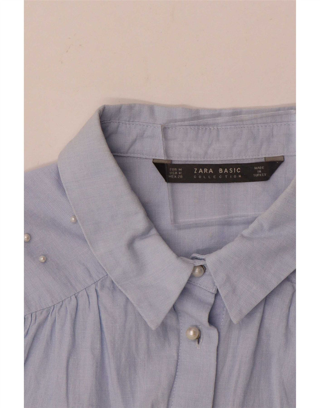 Cămașă pentru femei Zara UK 14 Medium Blue