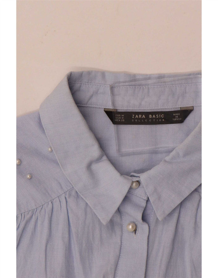Cămașă pentru femei Zara UK 14 Medium Blue