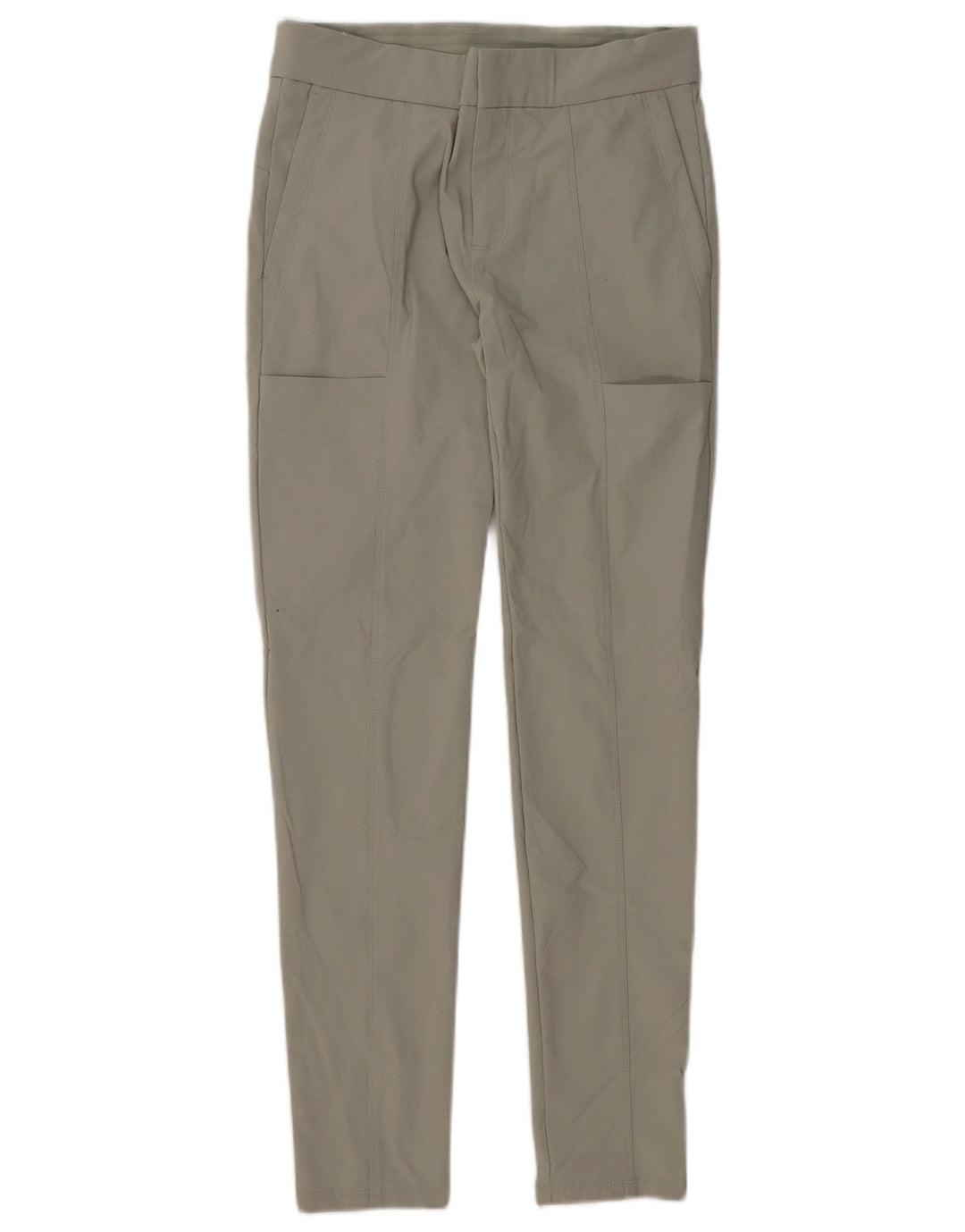 Pantaloni cargo skinny ATHLETA pentru femei US 2 XS W29 L29 nailon gri