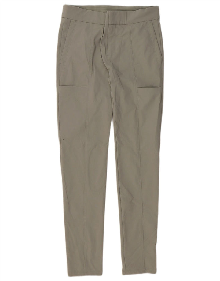 Pantaloni cargo skinny ATHLETA pentru femei US 2 XS W29 L29 nailon gri