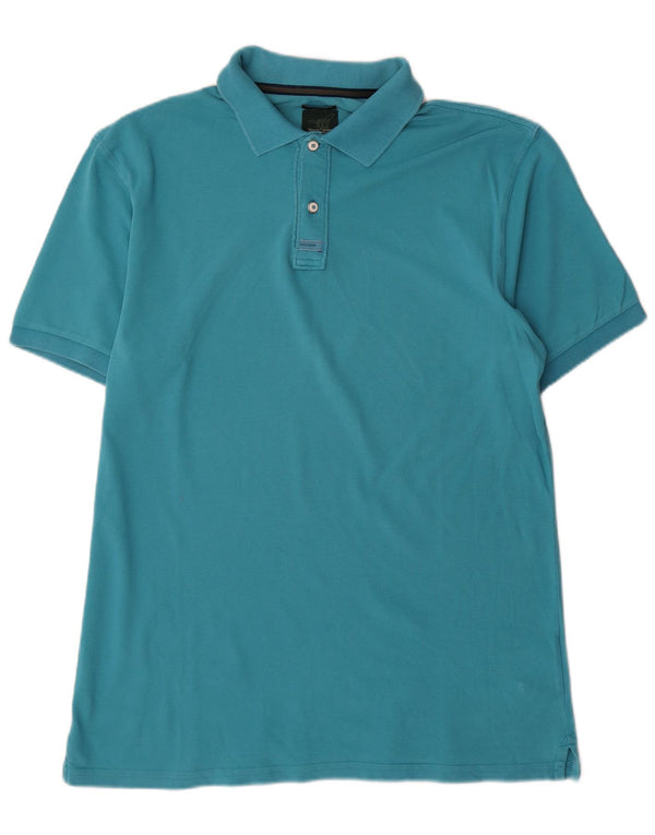 Tricou polo pentru bărbați Henry Cottons, XL, bumbac, slim, albastru