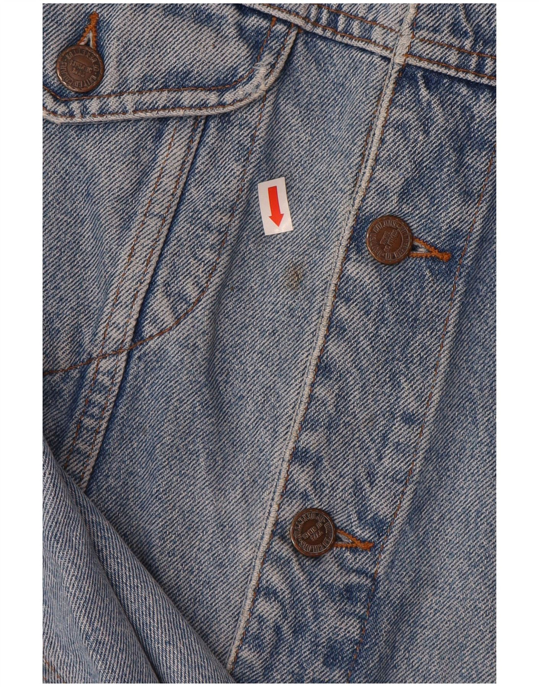 Jachetă de blugi pentru bărbați BENETTON IT 52 XL Bumbac albastru