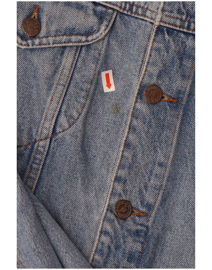 Jachetă de blugi pentru bărbați BENETTON IT 52 XL Bumbac albastru