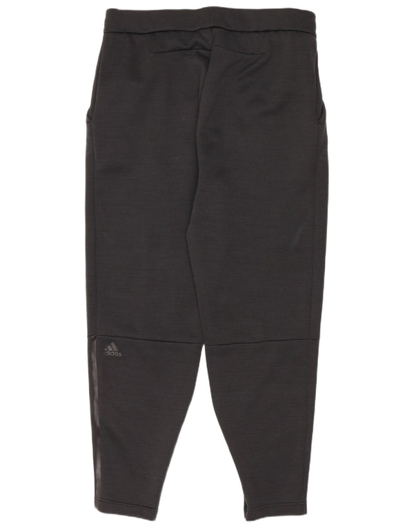 Pantaloni de trening Adidas pentru femei Joggeri UK 14, bumbac negru mare