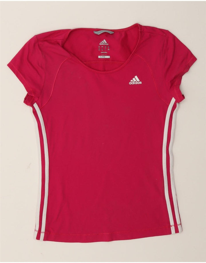 Tricou Adidas Climalite pentru femei Top UK 12 Medium Pink