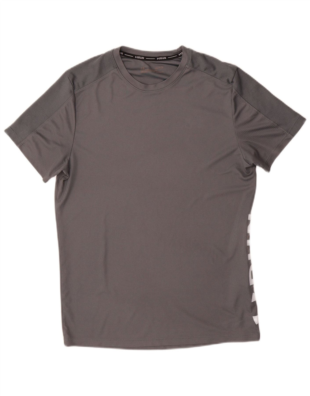 Tricou grafic pentru bărbați UNDER ARMOUR Heat Gear Top Medium Gri Poliester