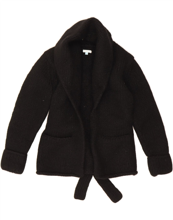 DOCKERS Womens Open Cardigan Sweater UK 6 XS Black Vintage Dockers and Second-Hand Dockers from Messina Hembry 