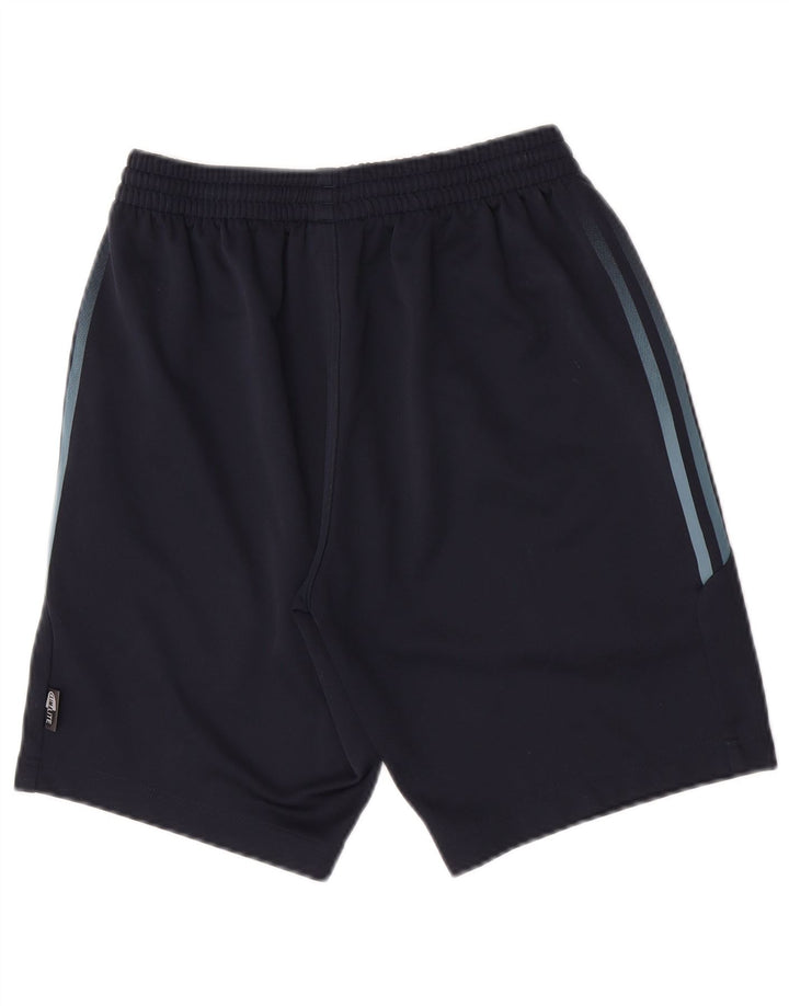 Pantaloni scurți sport adidas Climalite pentru bărbați, poliester mediu albastru