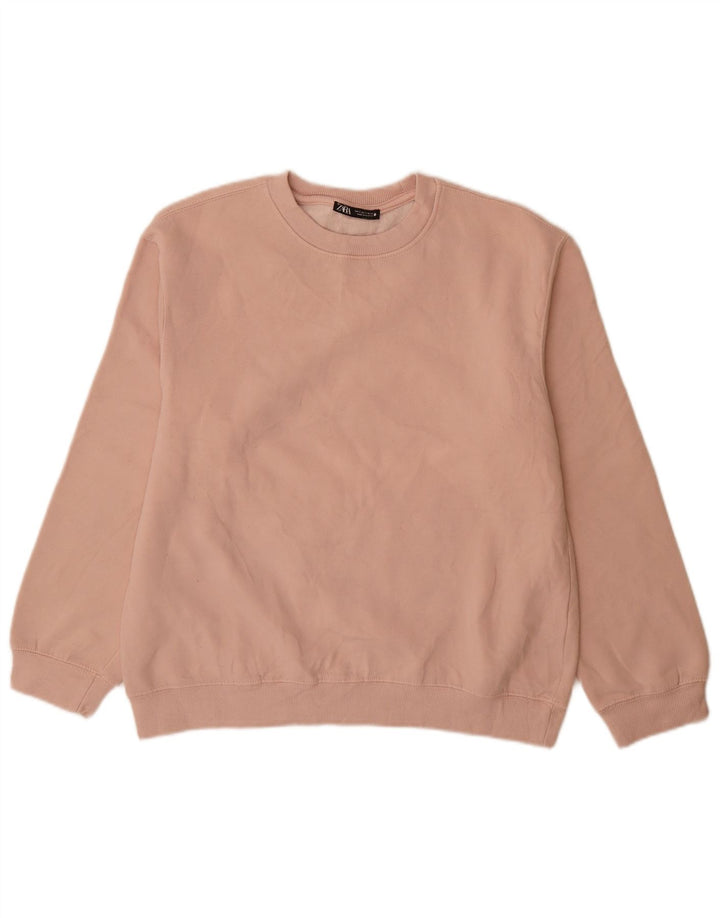Pulover pentru femei Zara UK 14 Roz mediu