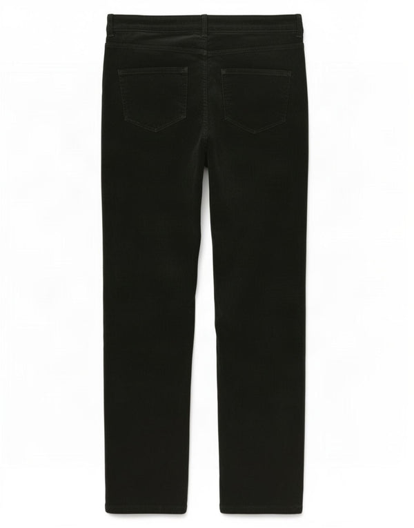 Pantaloni subțiri din velur pentru femei Marks & Spencer UK 14 Large W32 L32 Verde