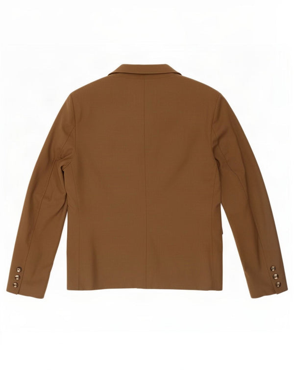 Sacou Benetton pentru femei cu 3 nasturi, UK 16, kaki mare