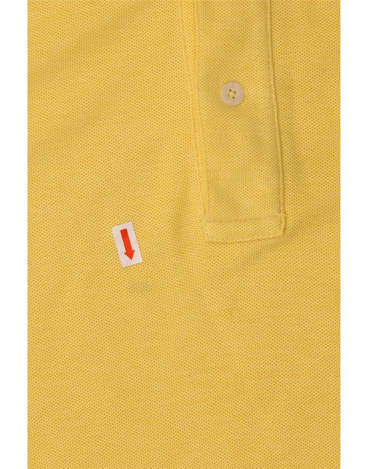 Tricou Polo Fila Bărbați IT 48 Bumbac Galben Mediu