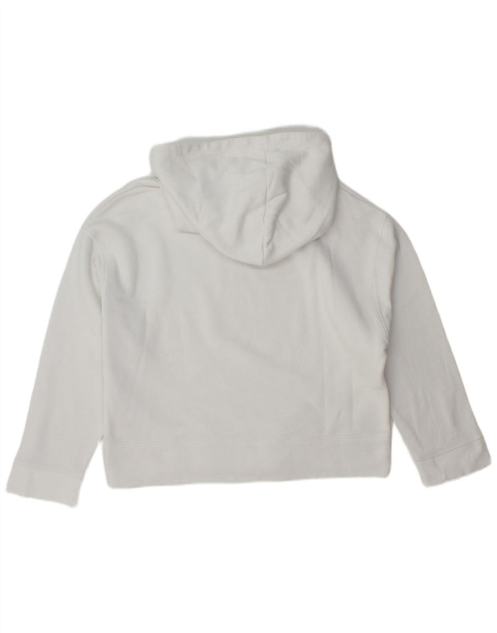 Pulover supradimensionat pentru femei Zara UK 14 Medium White