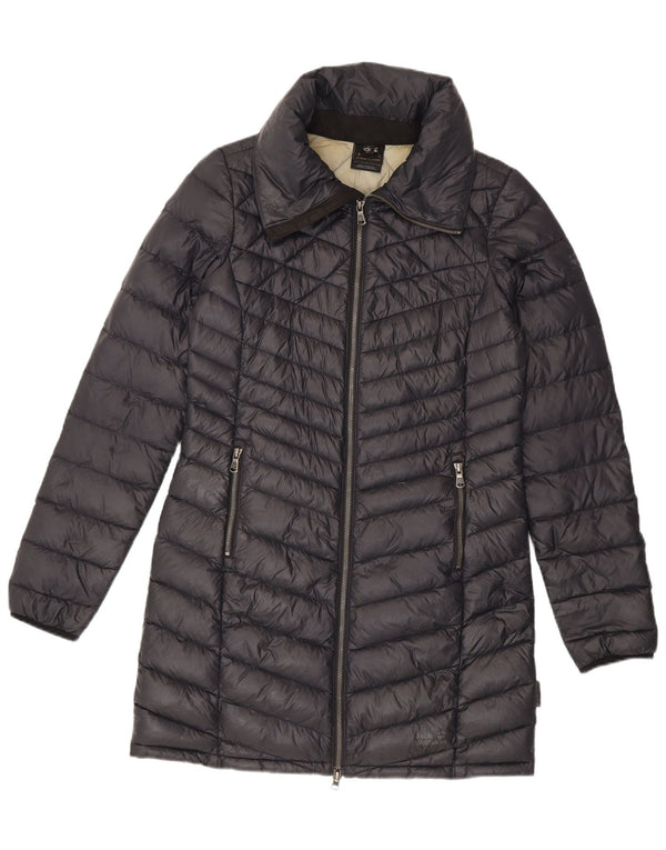 Jack Wolfskin Palton căptușit pentru femei UK 8/10 Small Gri Poliamidă