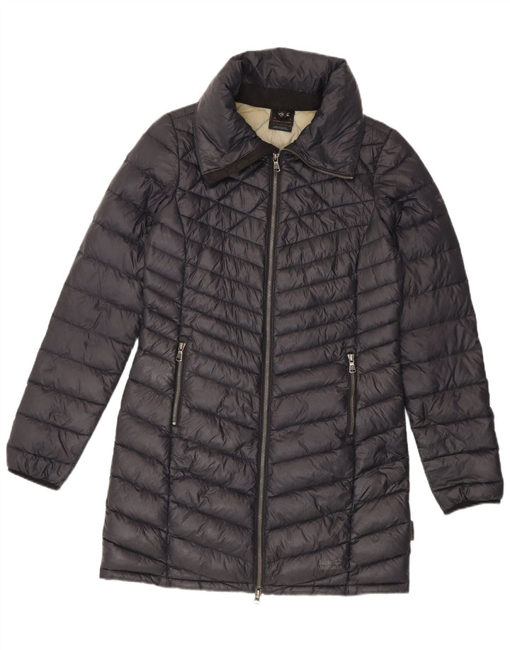 Jack Wolfskin Palton căptușit pentru femei UK 8/10 Small Gri Poliamidă