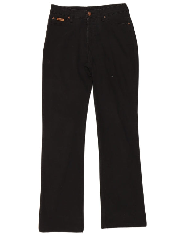 WRANGLER Blugi Bootcut pentru femei W28 L30 bumbac negru