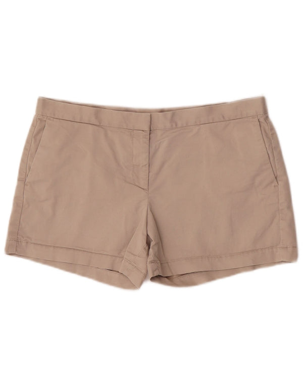 Pantaloni scurți chino cu talie joasă pentru femei Armani Exchange US 8 Medium W32 bumbac bej