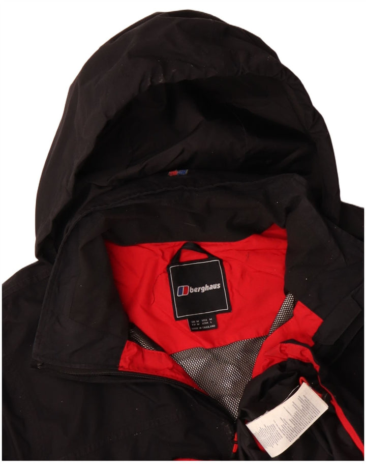 Jachetă impermeabilă cu glugă pentru bărbați Berghaus UK 38 Medium Black Poliamidă Sport